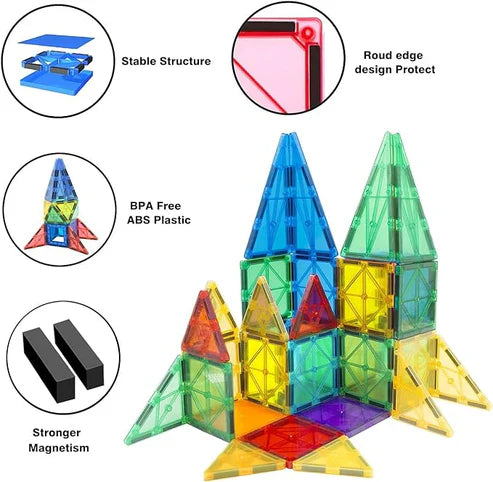MYVRA ™ Building Blocks Set (97 Pcs) |  مجموعة مكعبات البناء (97 قطعة)