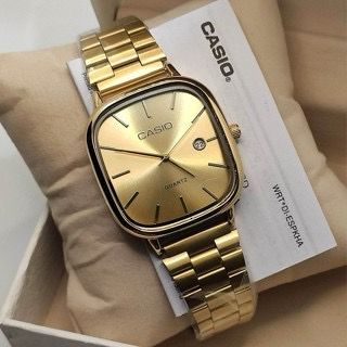 MYVRA ™Casio Watch Gold + Gold – كاسيو ووتش ذهبي + ذهبي