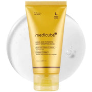 MYVRA ™ Medicube - Kojic Acid Turmeric Night Wrapping Mask |  ميديكوب – قناع ليلي بالكوجيك أسيد والكركم